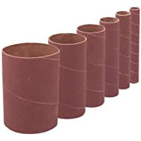Silverline Tools 275488 - Rodillos abrasivos 114 mm- 6 pzas (Grano 80)
